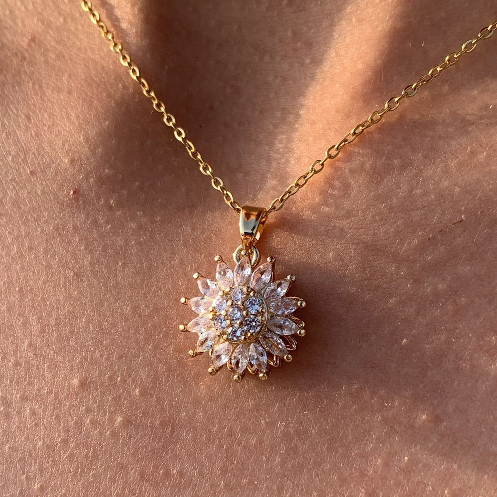 COLLAR GIRASOL 🌻 giratorio🌻