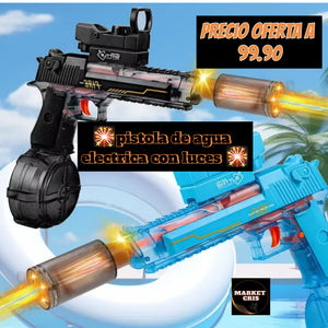 💦Juguéte de agua 💦 electrico  🎇 con luces🎇