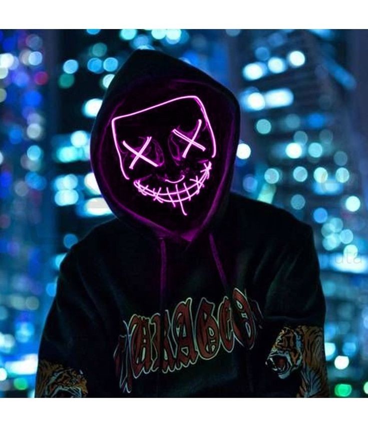 Mascara Led Halloween 🎃/envío gratis