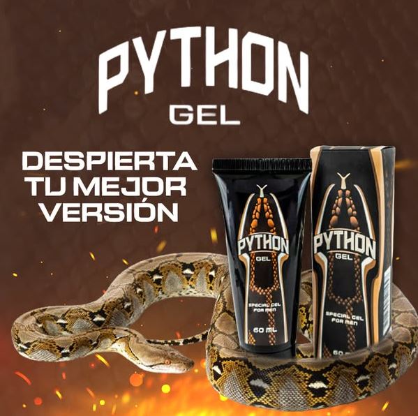 Python Gel™:Más volumen, más resistencia, más placer… ¡más de ti! 🐍🔥