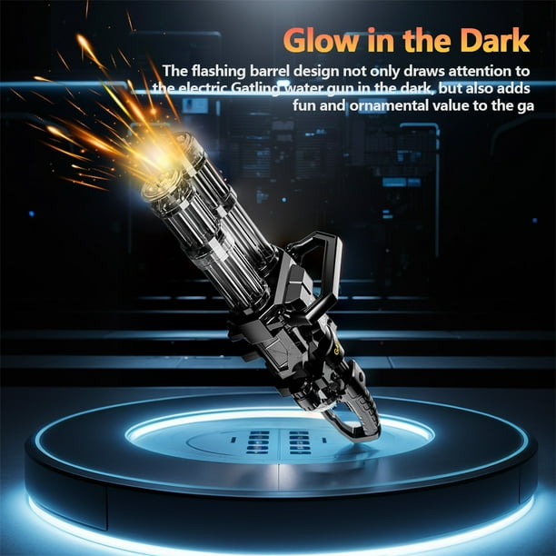 💦Juguéte de agua electrico con luces 🎇360💦