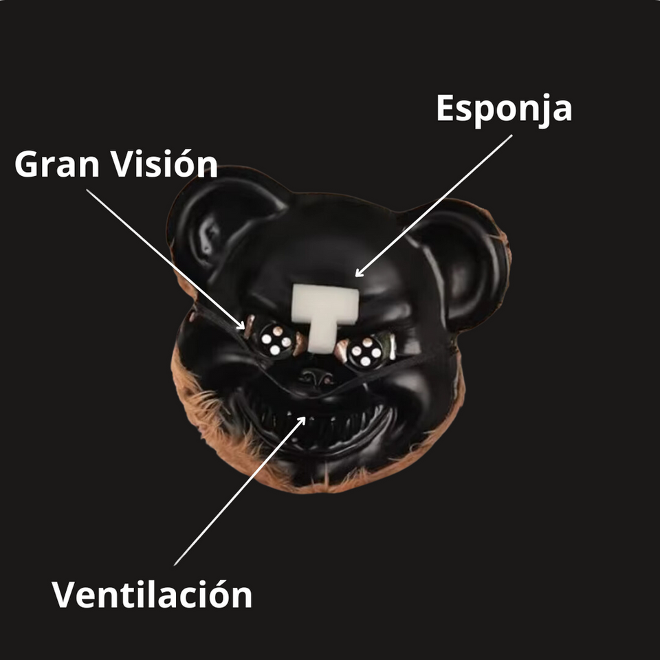 Máscara de halloween de os0