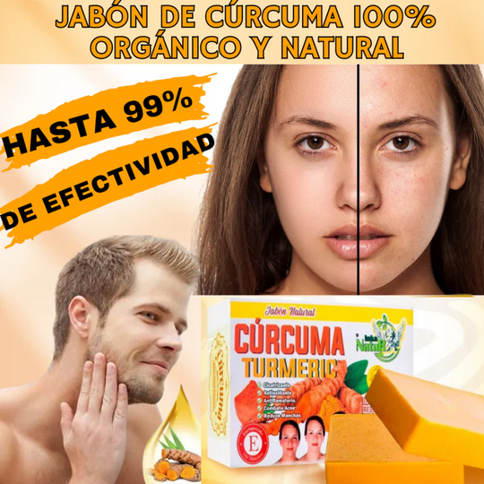 JABON DE CURCUMA               100 % natural