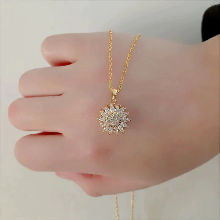 COLLAR GIRASOL 🌻 giratorio🌻