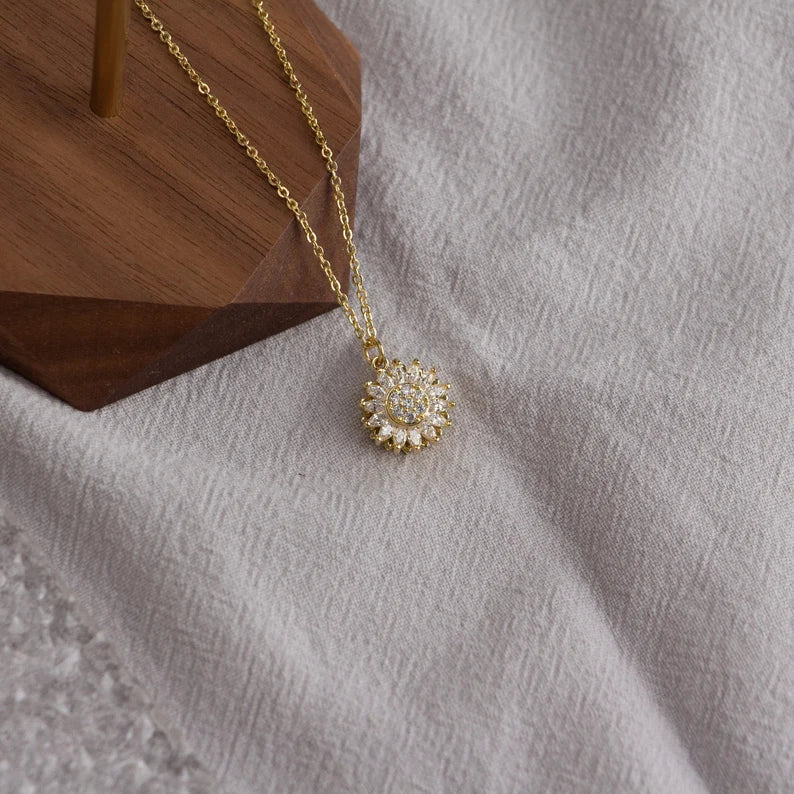 COLLAR GIRASOL 🌻 giratorio🌻