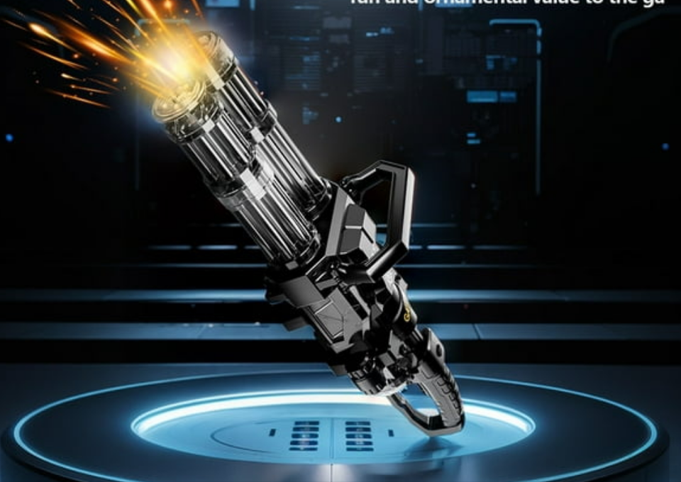 💦Juguéte de agua electrico con luces 🎇360💦