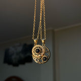 Collar sol y luna 100 idiomas (2x1)