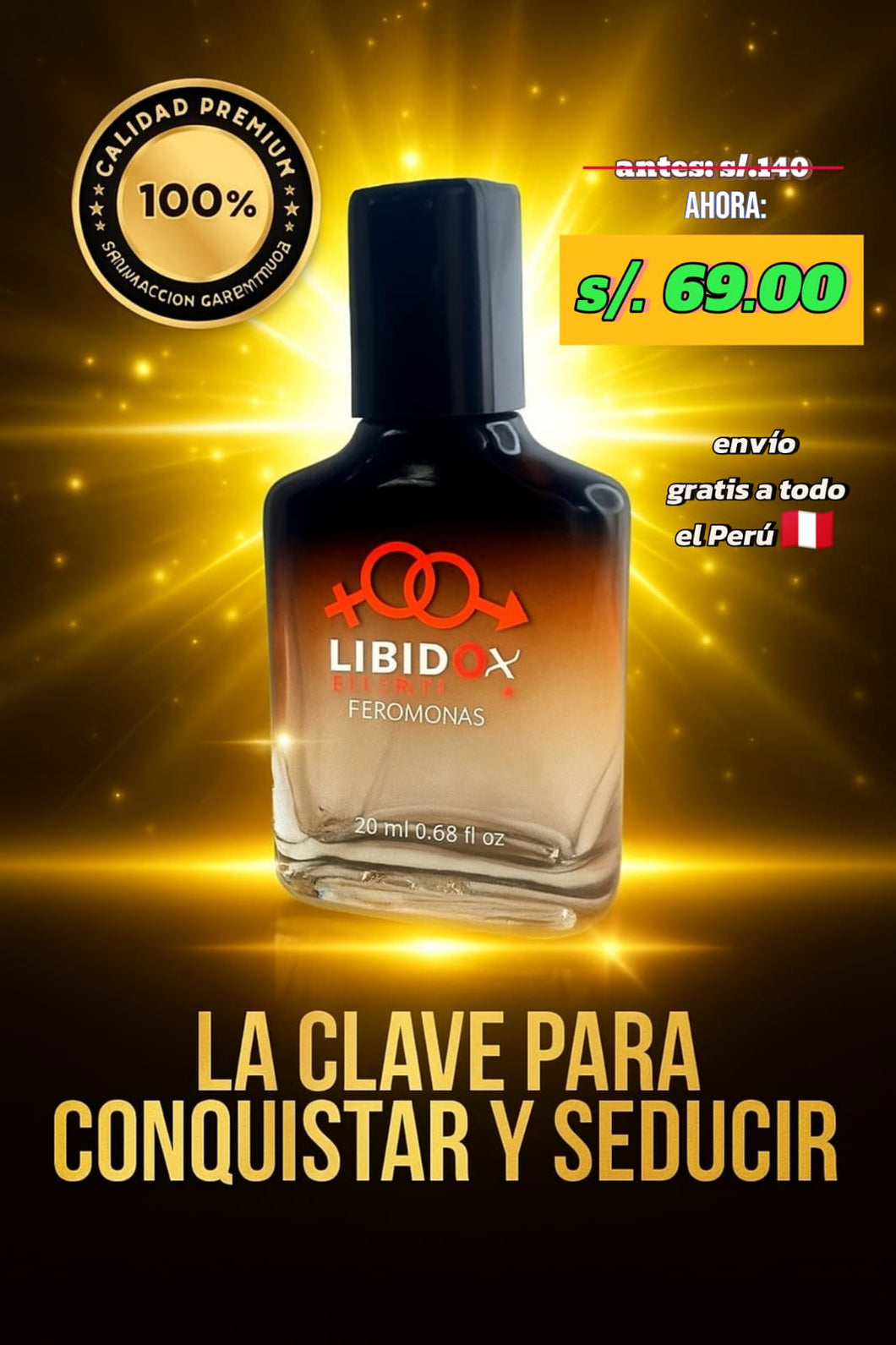 LIBIDOX (perfume con feromonas)