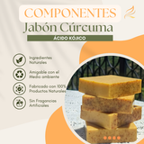 JABON DE CURCUMA               100 % natural