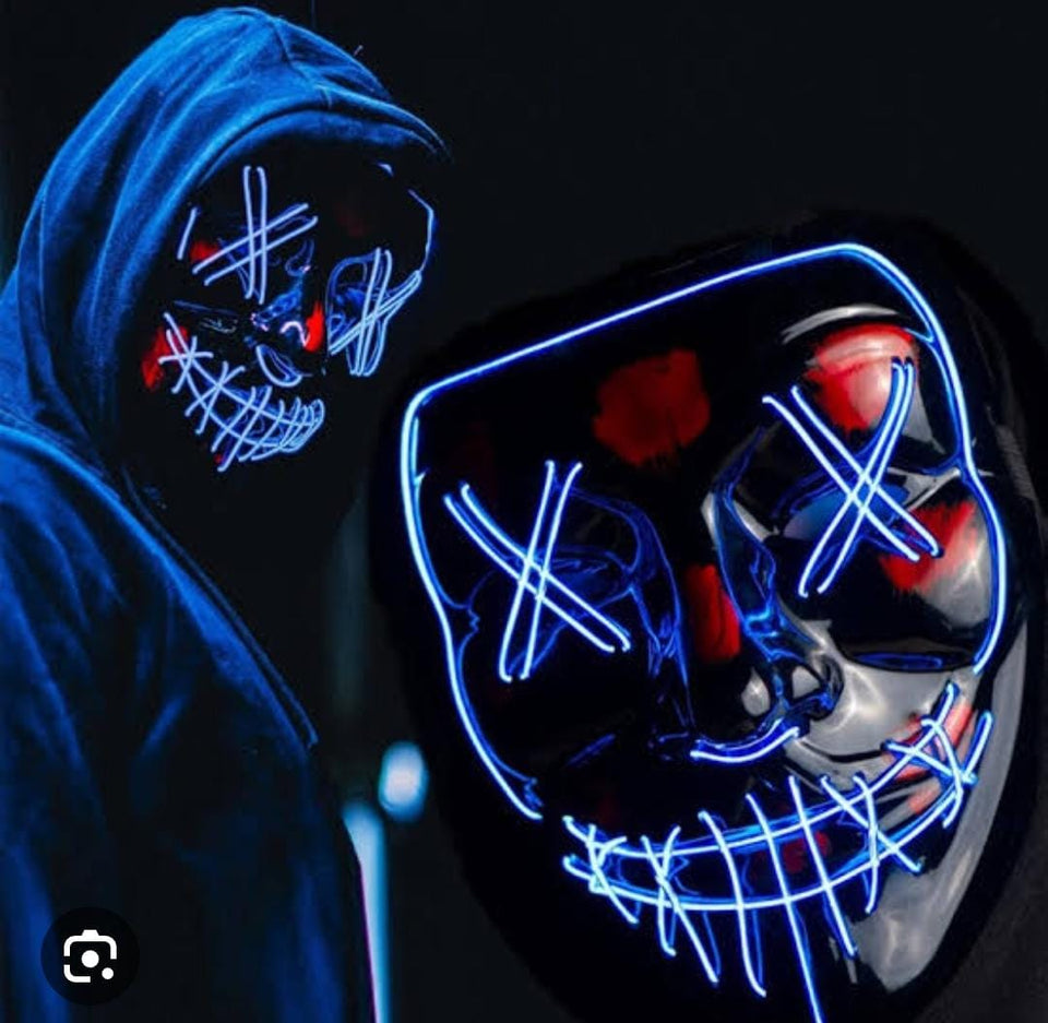 Mascara Led Halloween 🎃/envío gratis