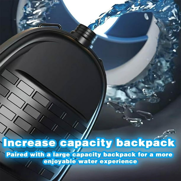 💦Juguéte de agua electrico con luces 🎇360💦